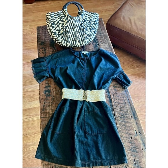 Two by Vince Camuto black dress with pockets size medium - Picture 2 of 12